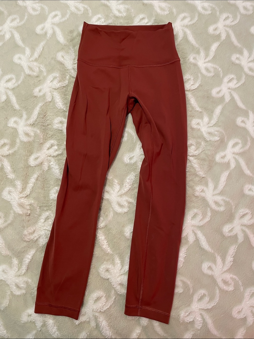 Lululemon leggings rust colored